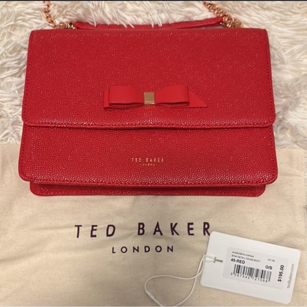 ted baker london joana bow detail crossbody bag